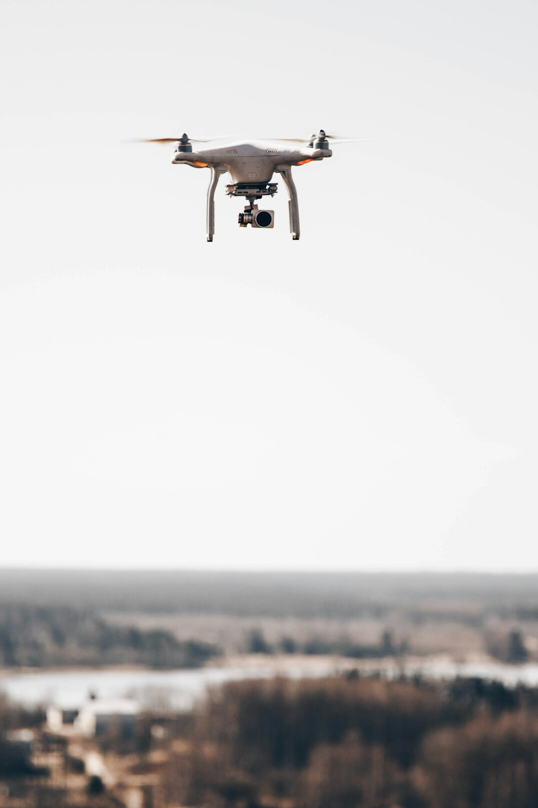 filmmaker using drone camera