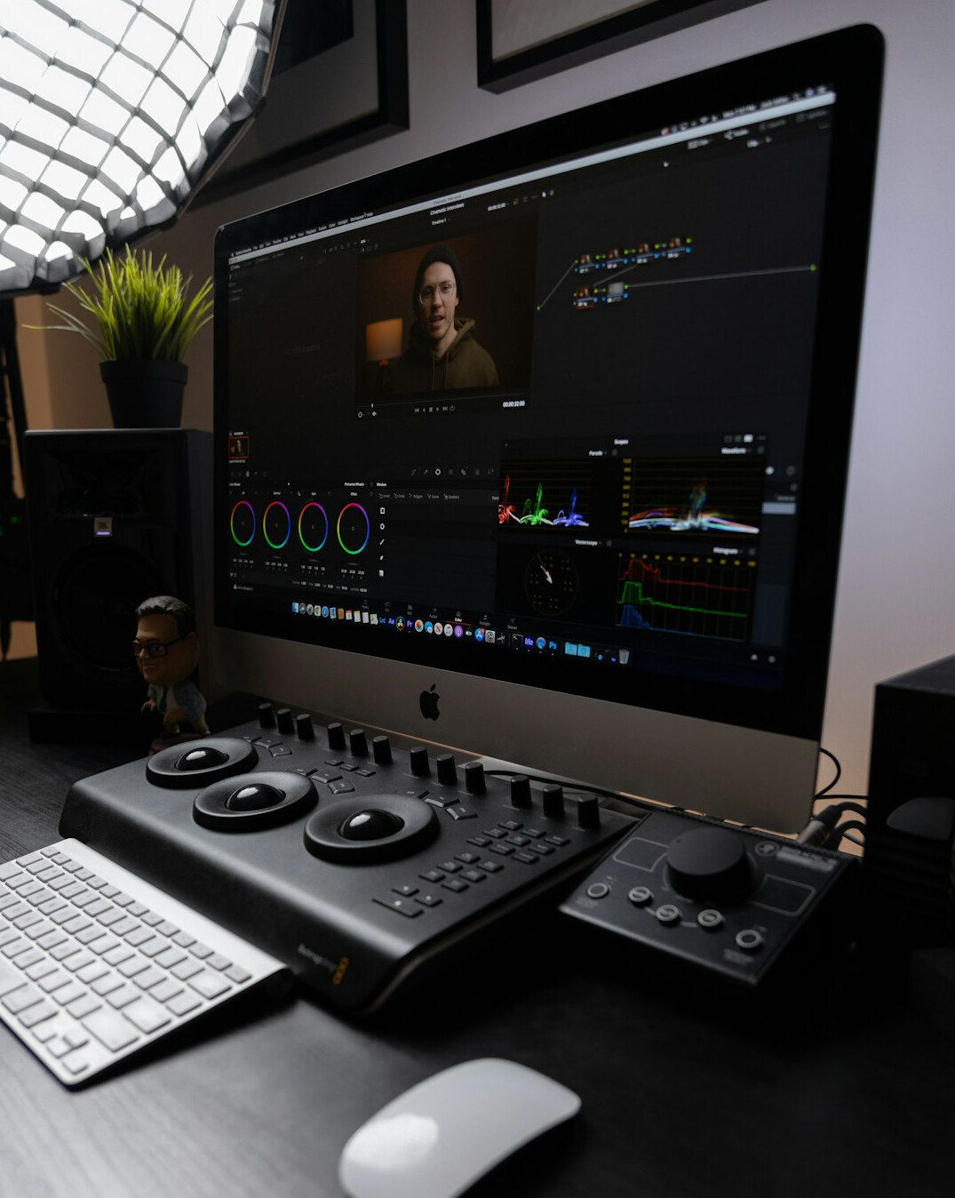 video editing software interface